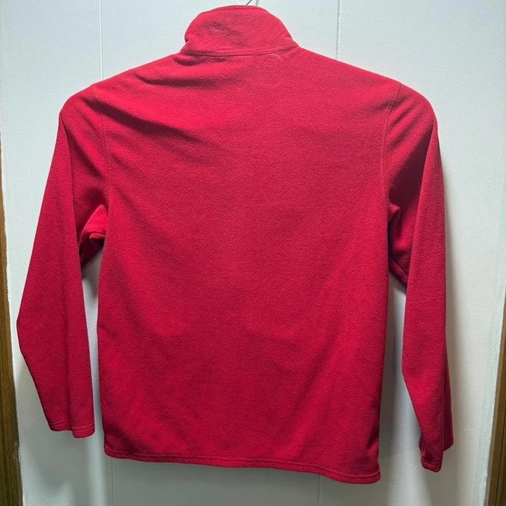 The North Face TKA 100‎ Glacier Full Zip Fleece Jacket Red Mens Size Large